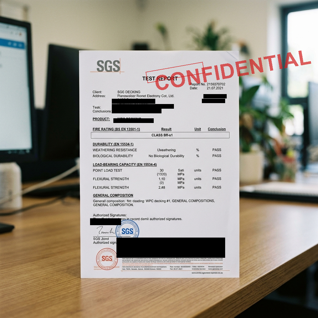 Maysue official SGS test report and certificate