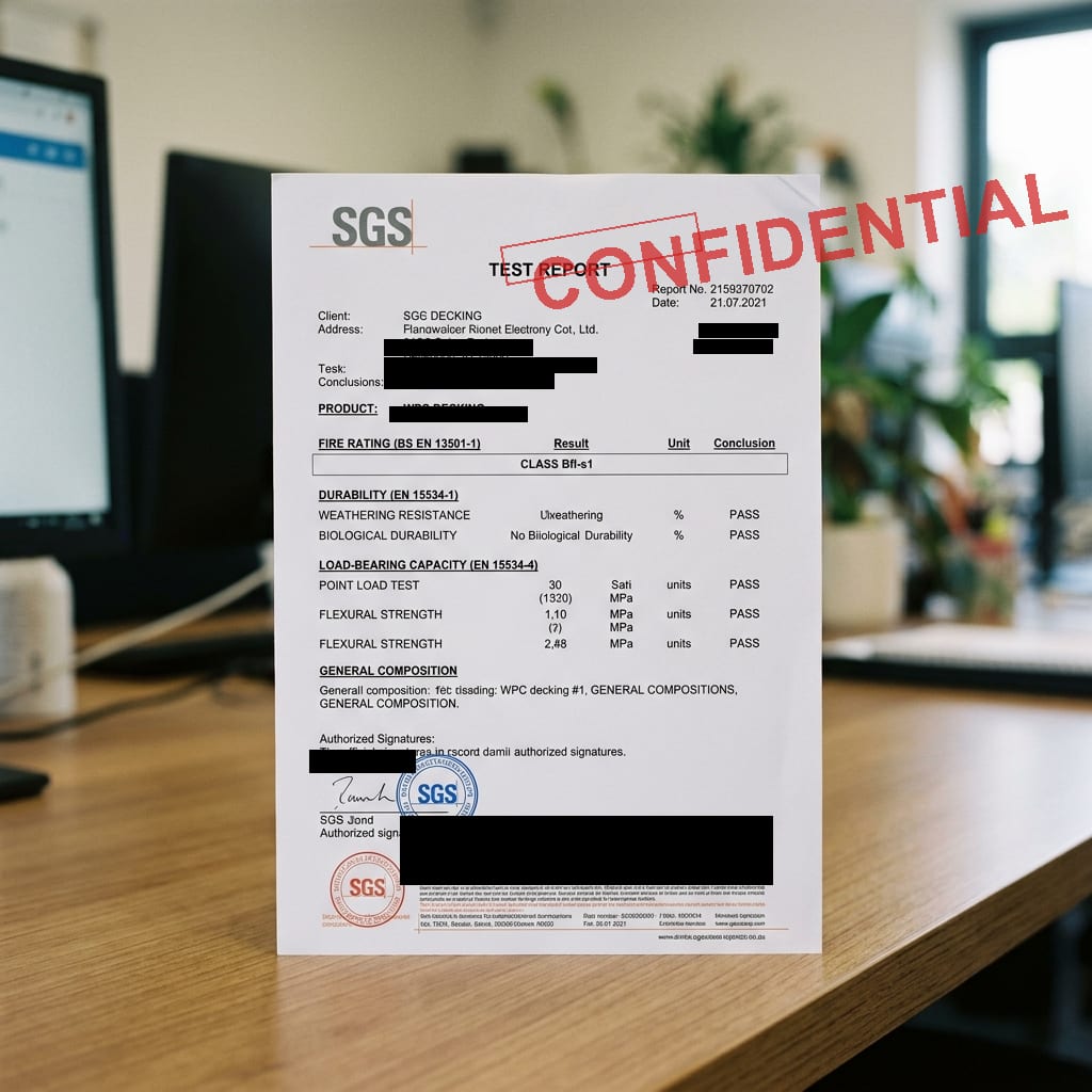 Maysue official SGS test report and certificate